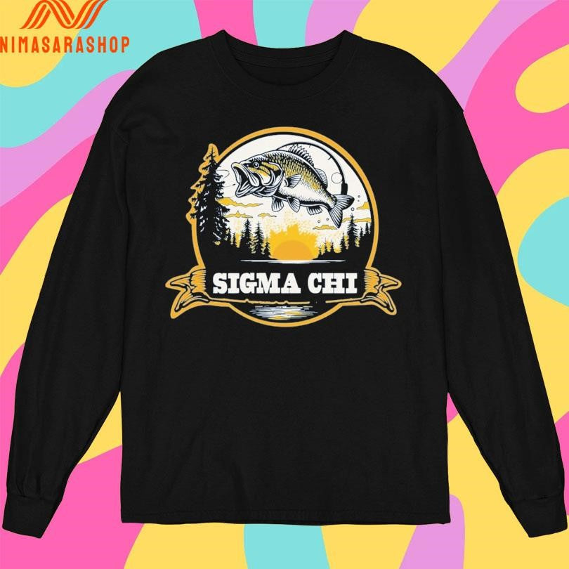 Sigma Chi Fishing Logo Shirts