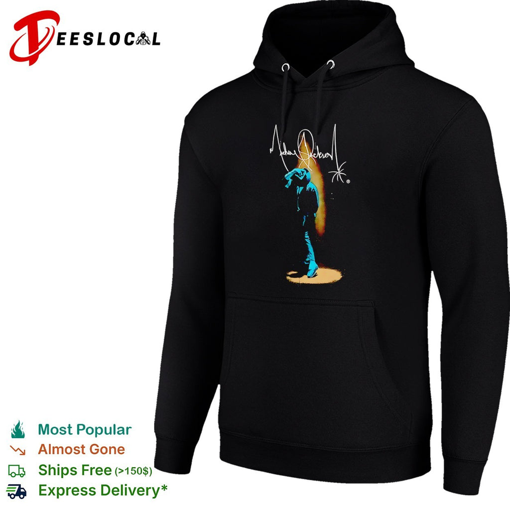 Signature Silhouette Spotlight King of Pop Music Icon Concert shirt
