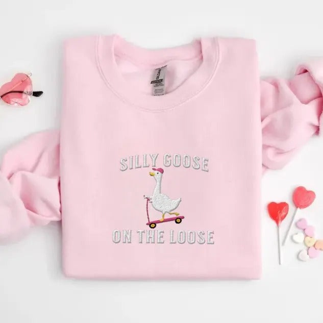 Silly Goose Goose Silly Goose Shirt Funny Funny Shirt Shirt Hoodie Sweatshirt