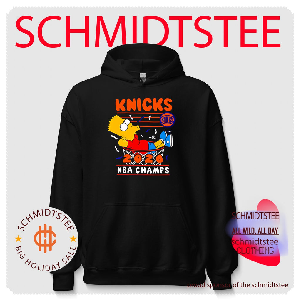 Simpsons New York Knicks Champions cartoon shirt