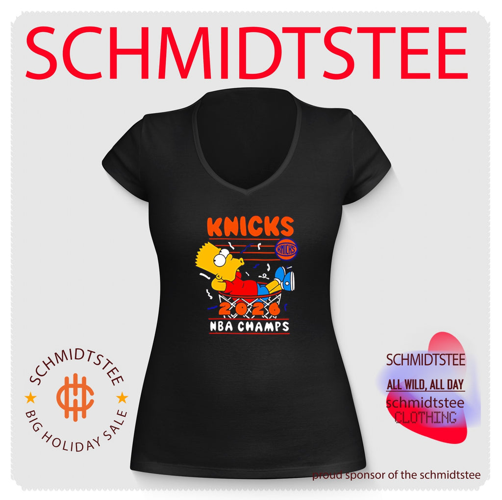 Simpsons New York Knicks Champions cartoon shirt