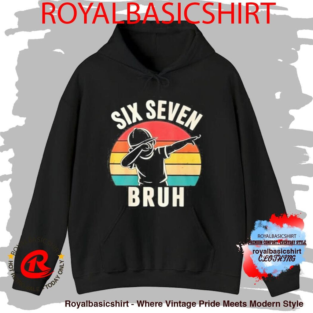 Six Seven Bruh dabbing vintage shirt