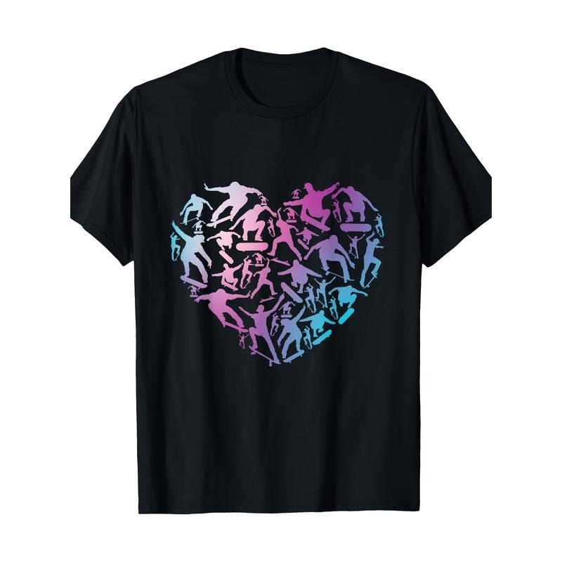Skateboard Gift T-shirt 100% cotton T-shirt Made in USA Hoodie Sweatshirt | PrintMintTees.com