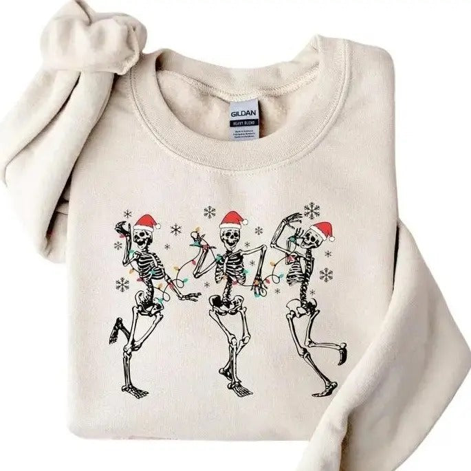 Skeleton Christmas Sweatshirt