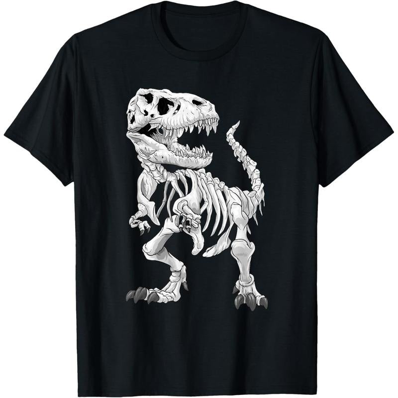 Skeleton Dino bones paleontologist Fossil Dinosaur T-Shirt made in usa Hoodie Sweatshirt | PrintMintTees.com