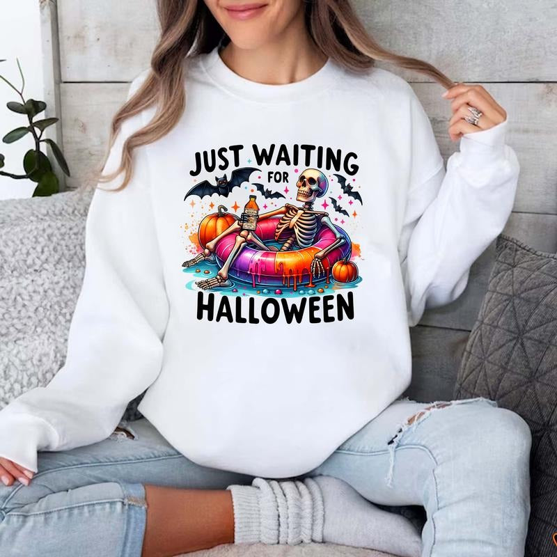 Skeleton Halloween T shirt, Sweatshirt, Hoodie Unisex | PrintMintTees.com