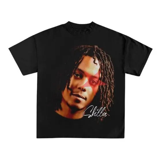 Skillaaa Baby shirt - Skillaaa Baby merch - rapper tee - hip hop apparel - Classic Cotton Fabric Menswear