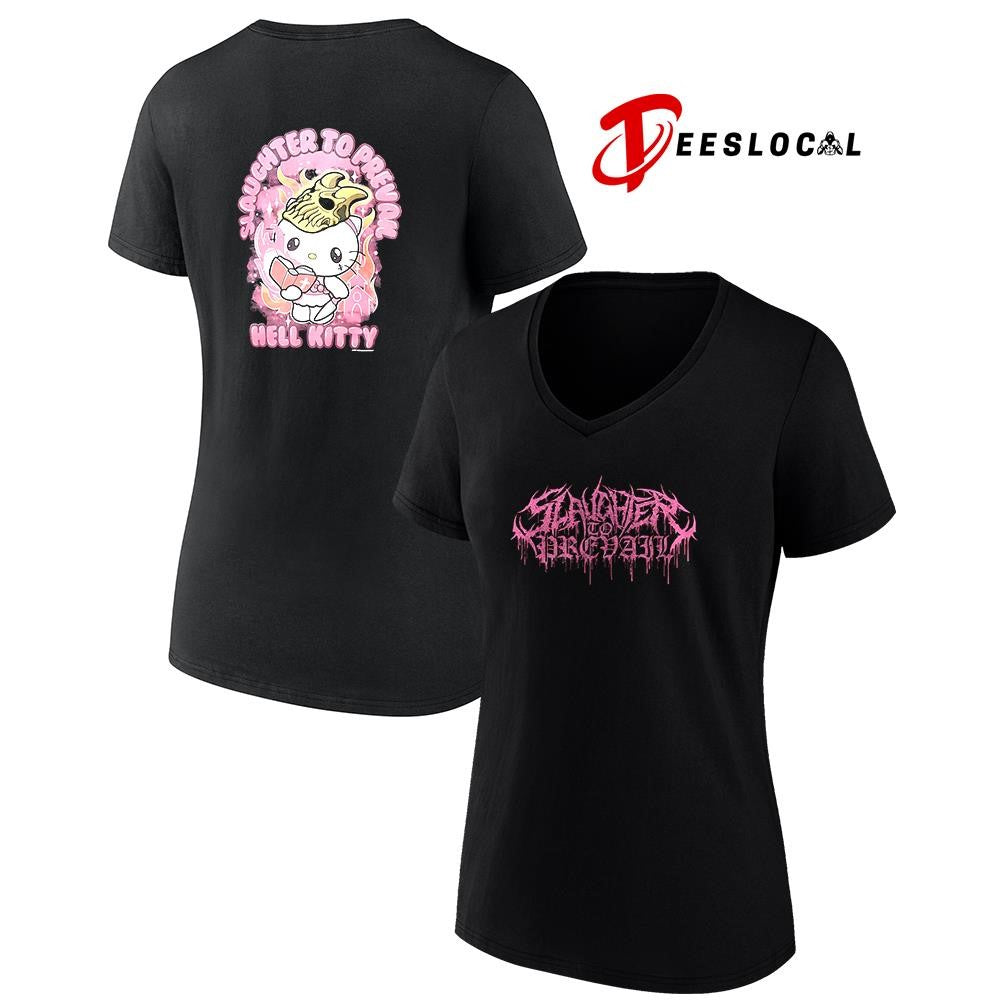 Slaughter to Prevail Hell Kitty graphic shirt