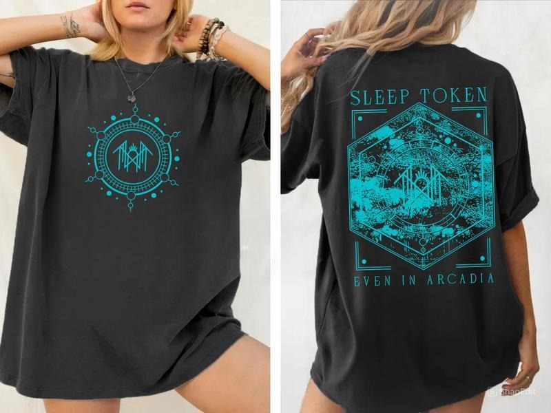 Sleep Token Vessel T-Shirt, Even in Arcadia Band Merch, Metal Band Distro Graphic Tee, Retro Vintage Shirt, Unisex Rock...