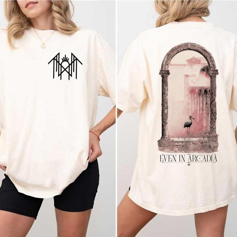 Sleeptoken Even In Arcadia Flamingo Shirt, Tour Music 2025 T Shirt, Gift For Fan, Unisex Short Sleeve Tee Hoodie Sweatshirt