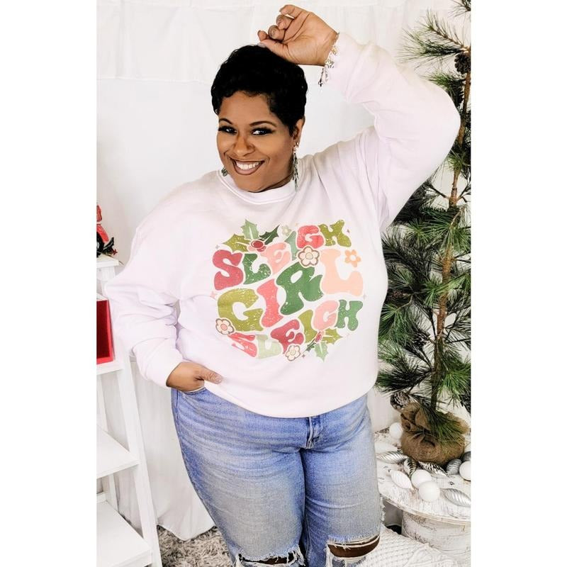 Sleigh Girl Sleigh Sweatshirt Shirt Hoodie | PrintMintTees.com