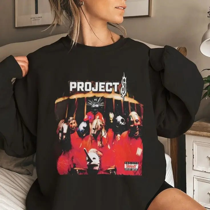 Slipknot Album Sweatshirt, Metal Band Classic Fan Apparel Shirt Hoodie | PrintMintTees.com