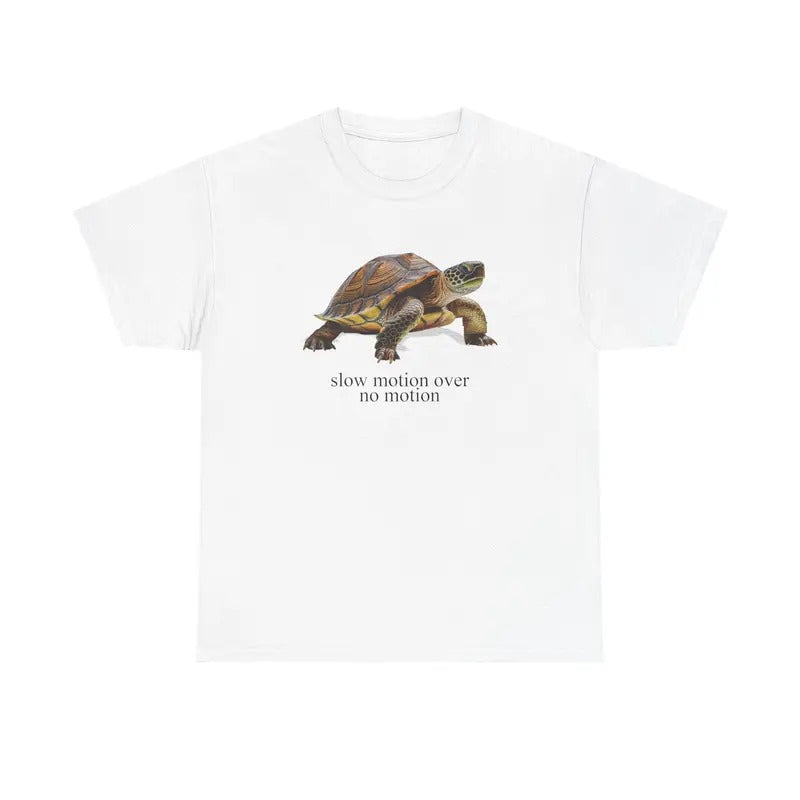 Slow Motion Turtle Shirt, Funny Meme Tee, Unisex Shirt Hoodie Sweatshirt | PrintMintTees.com