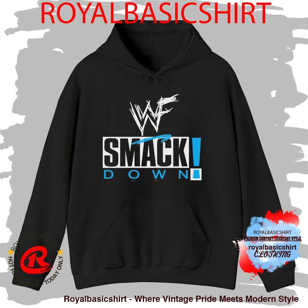 SmackDown WWF logo shirt