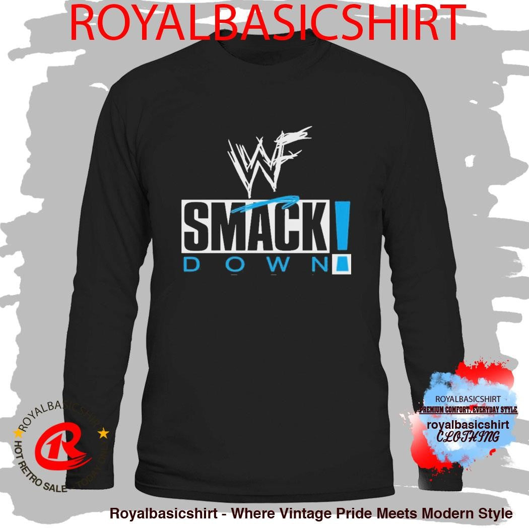 SmackDown WWF logo shirt