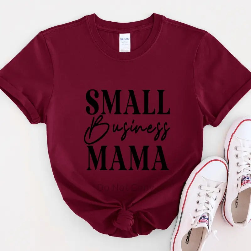 Small Business Mama DTF Transfer ONLY -This is NOT a T Shirt Hoodie Sweatshirt | PrintMintTees.com