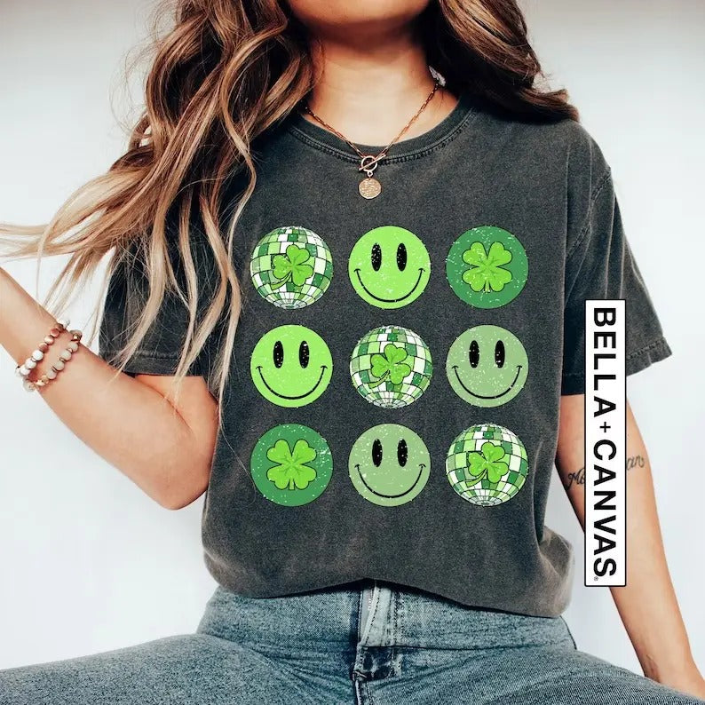 Smile St Patricks Hoodie and Sweater; T-shirt Sweatshirt | PrintMintTees.com
