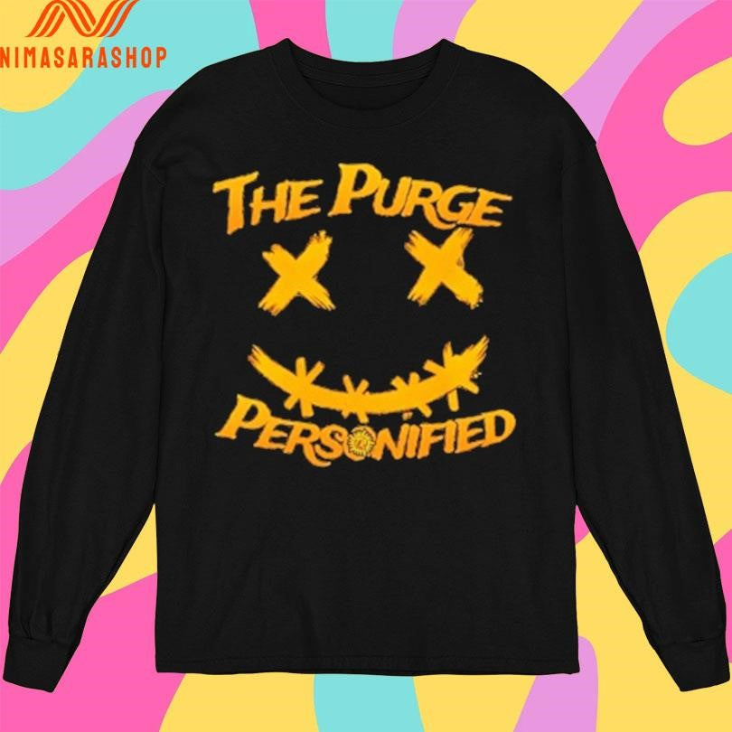 Smile The Purge Personified Shirts