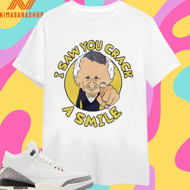 Smiling Friends Mr Boss I Saw You Crack A Smile Shirts