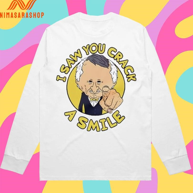 Smiling Friends Mr Boss I Saw You Crack A Smile Shirts
