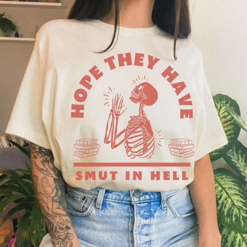 Smut in Hell,  In My Smut Era,  I'd Rather Be Reading Smut, Acotar, Sweatshirt, T-shirt, Hoodie | PrintMintTees.com