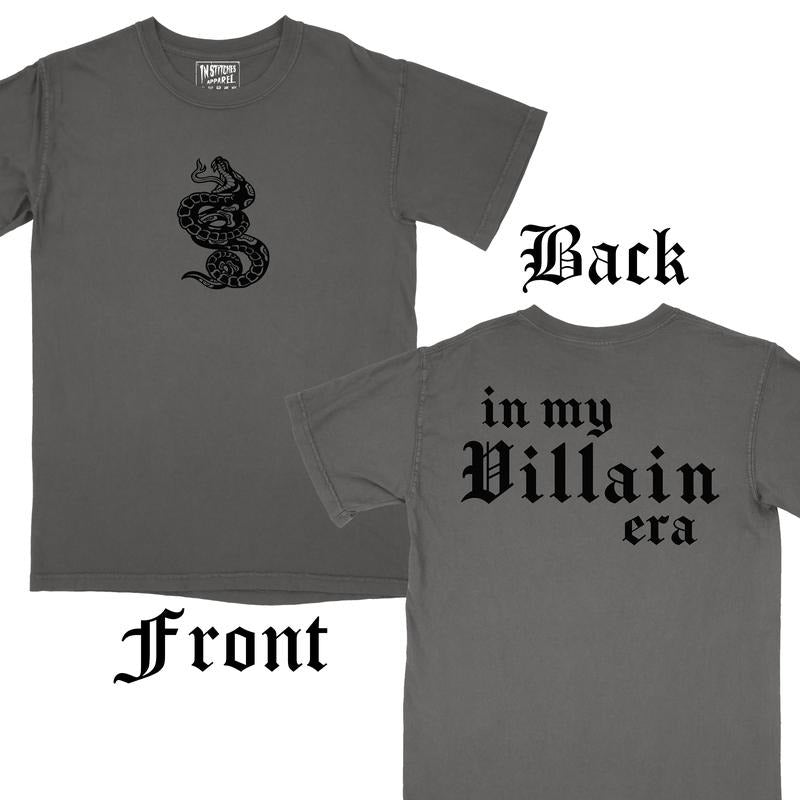 Snake Villain Era (TM) - Comfort Color T-Shirt Casual Clothing Hoodie Sweatshirt | PrintMintTees.com