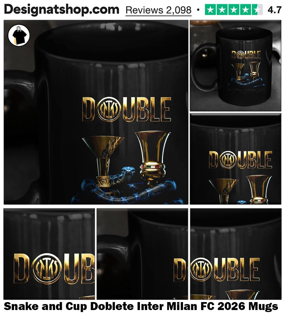 Snake and Cup Doblete Inter Milan FC 2026 shirt