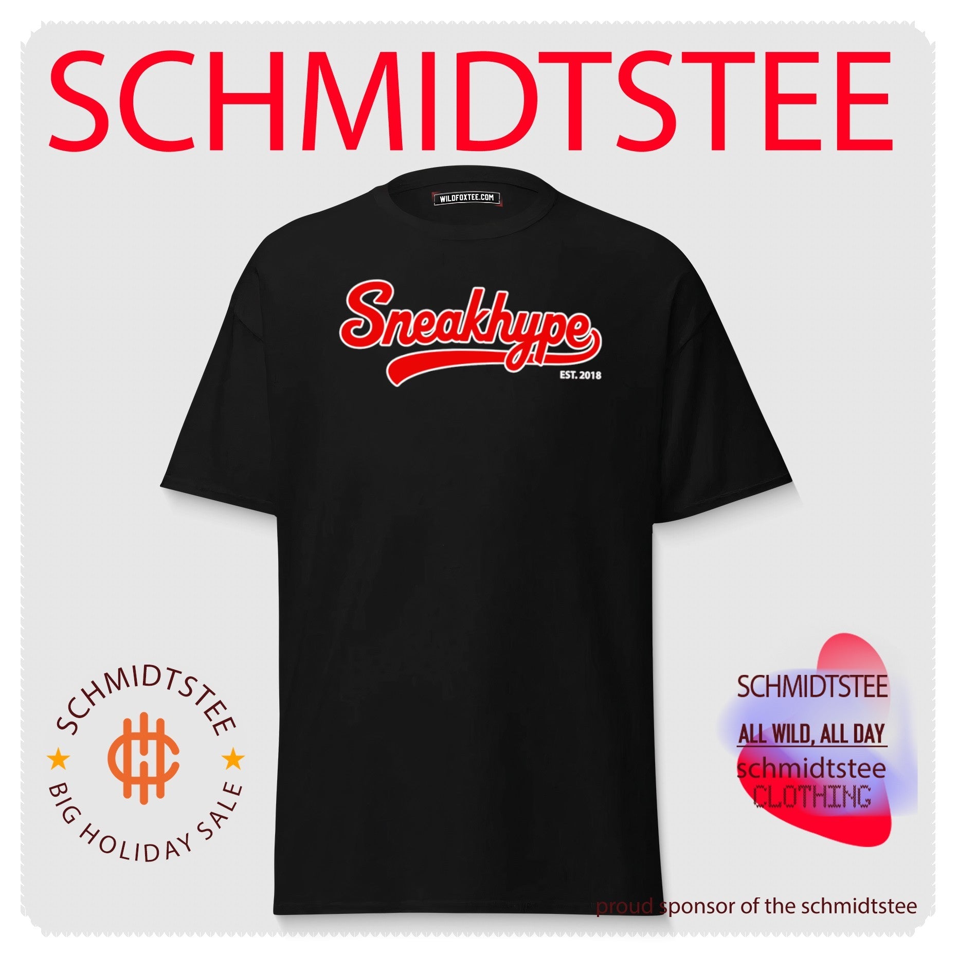 Sneakhype Exclusive Est 2018 Streetwear shirt