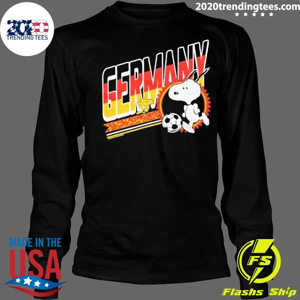 Snoopy and Woodstock Germany Soccer World Cup 2026 Shirt