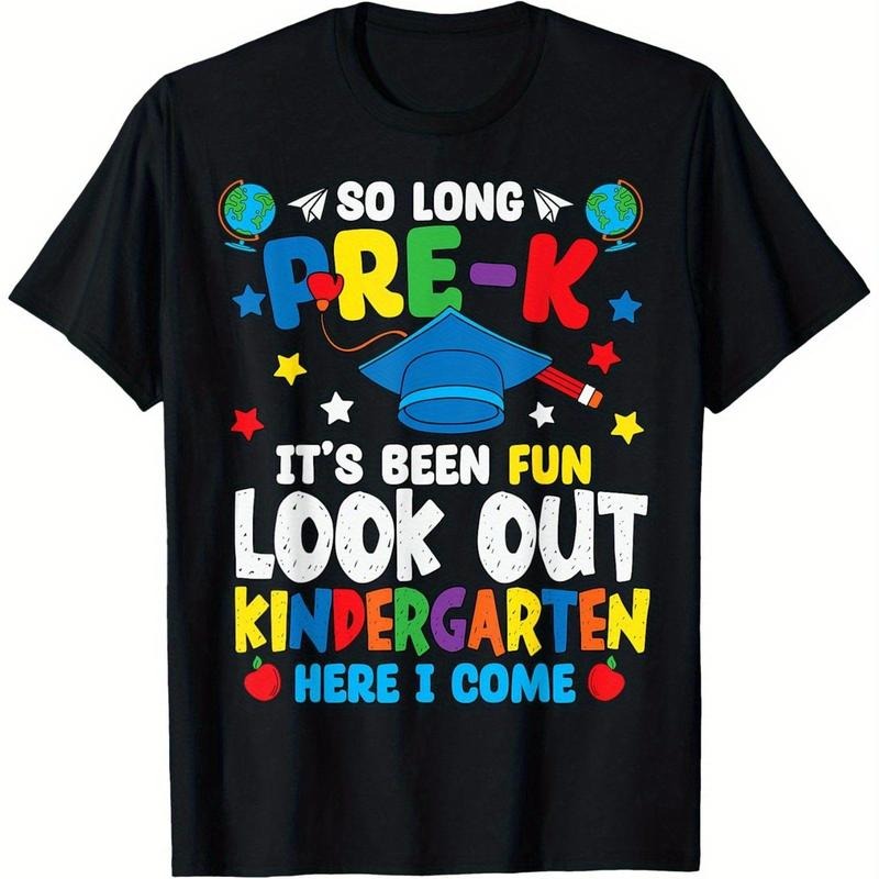 So Long Pre-K Graduation Elementary I'm Coming 2025 Boys Girls T-Shirt style 02 Hoodie Sweatshirt | PrintMintTees.com