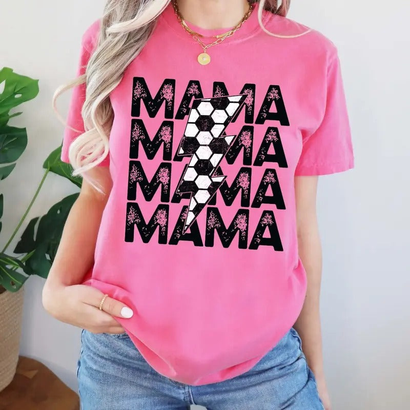 Soccer Mom Shirt, Soccer Game Shirt, Soccer Mom Gift, Soccer Coach Gift, Soccer Season Hoodie Sweatshirt | PrintMintTees.com