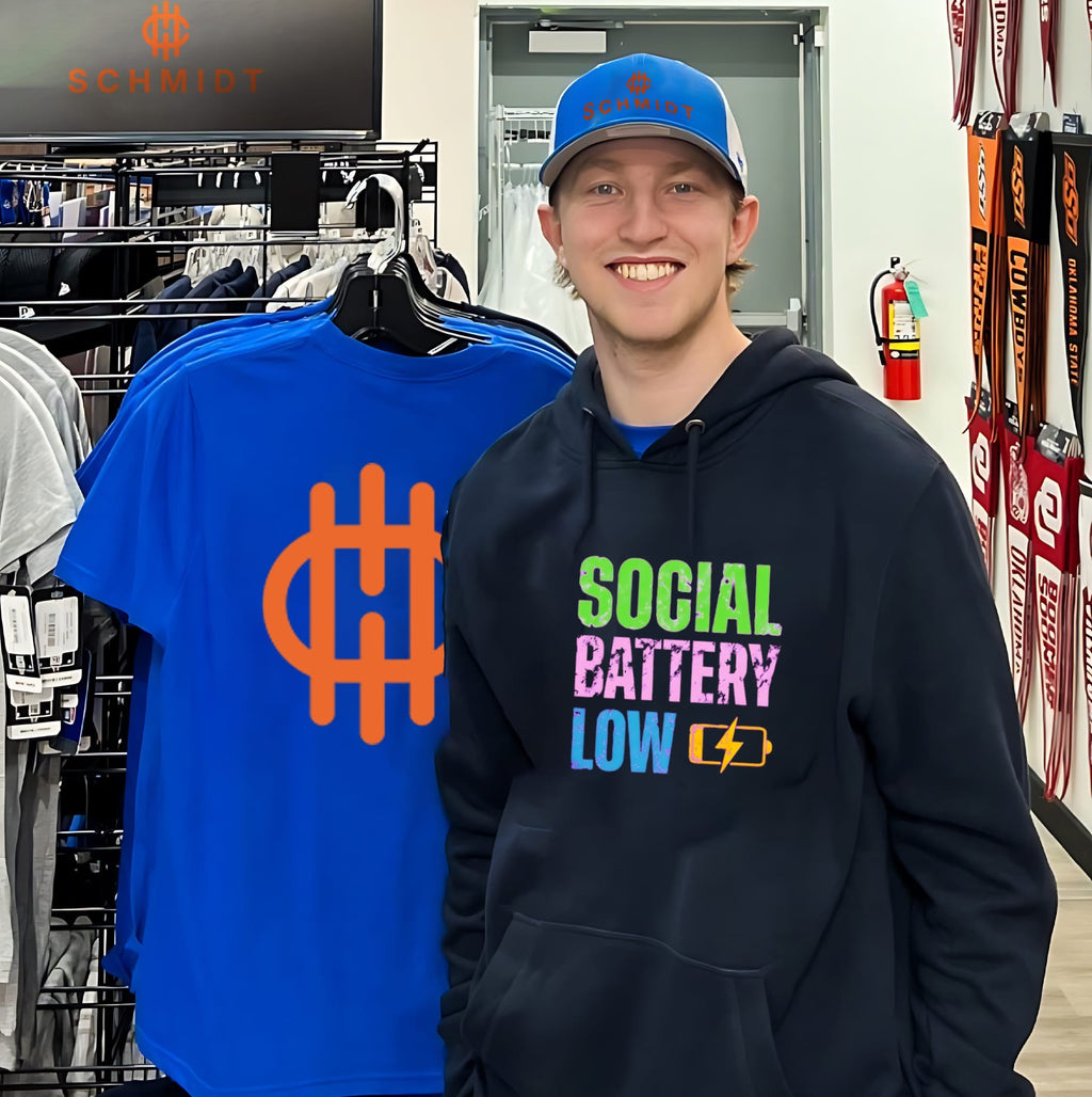 Social battery low shirt