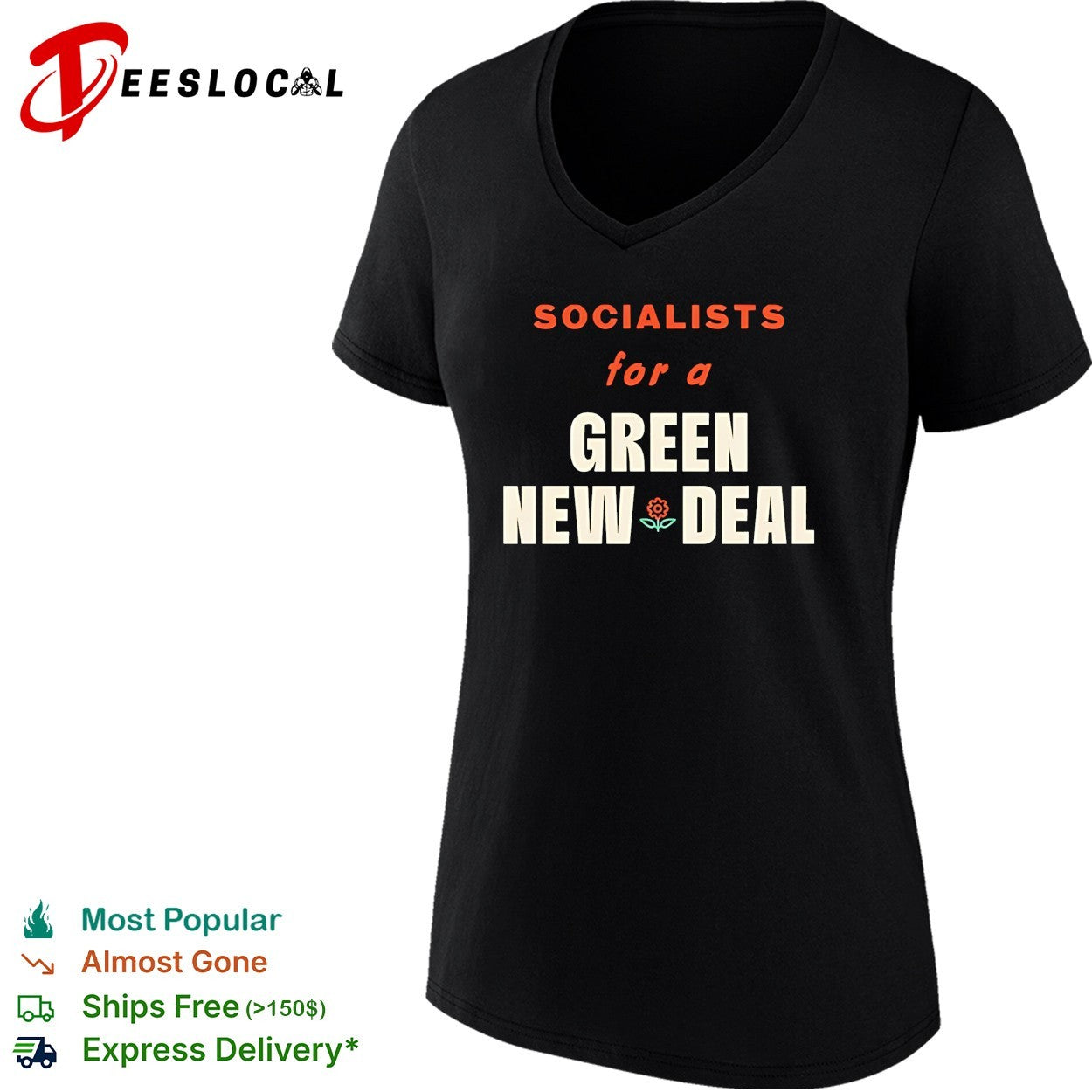 Socialists for a Green New Deal shirt