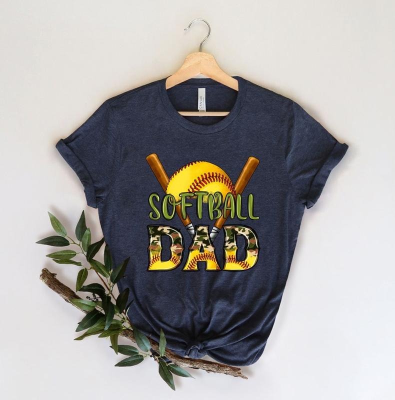 Softball Dad Shirts, Softball Dad T Shirt, Softball Shirts for Dad, Family Softball Shirts, Game Day Shirts, Father's Day...