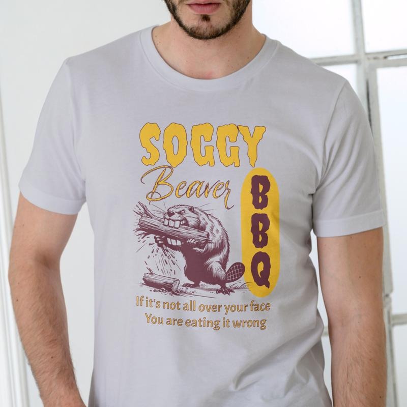 Soggy Beaver BBQ T shirt Hoodie Sweatshirt | PrintMintTees.com