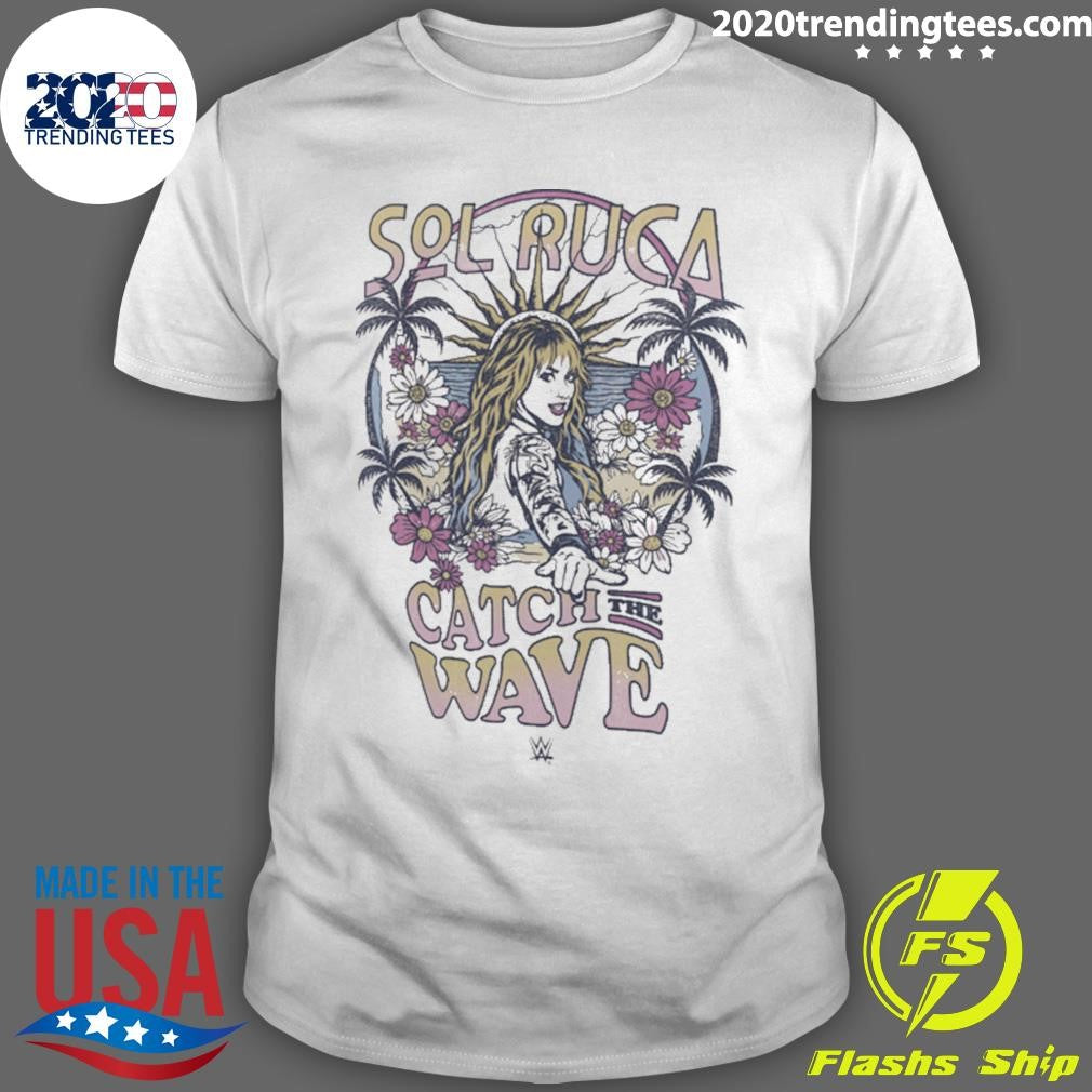 Sol Ruca WEAR by Erin Andrews Women’s Catch The Wave Vintage Shirt