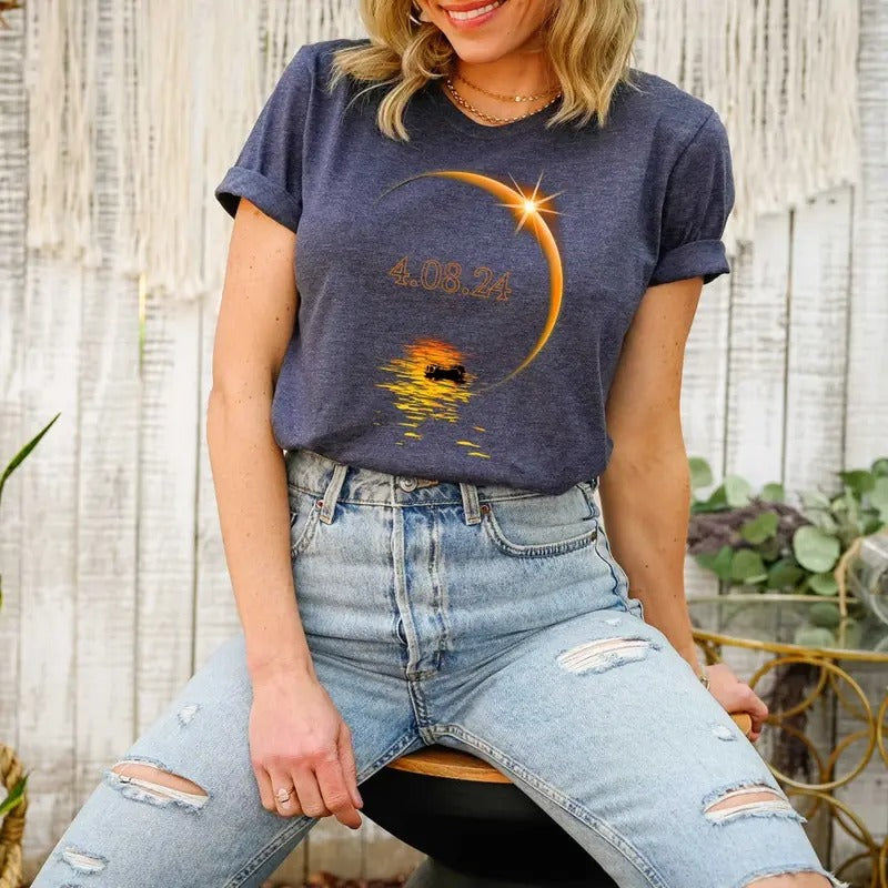 Solar Eclipse Shirt, Great Eclipse Tee, Total Eclipse Tee, American Eclipse Tee, April 8th Shirt, Eclipse 2024 Hoodie...