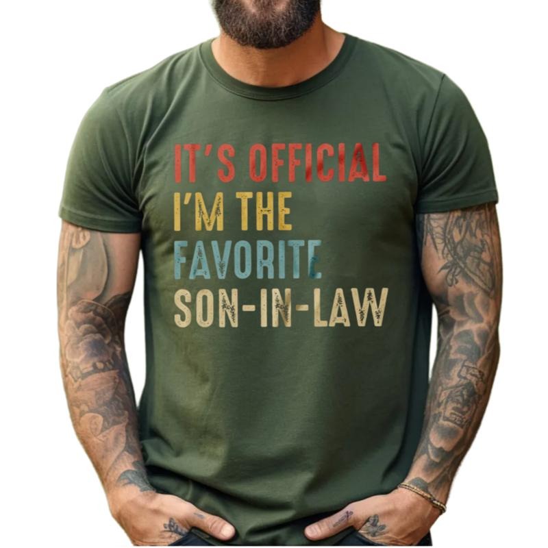 Son In Law Shirt, Funny T Shirt For Son In Law, Son In Law Gift Idea, Wedding Gift From Father Mother In Law, Unisex...