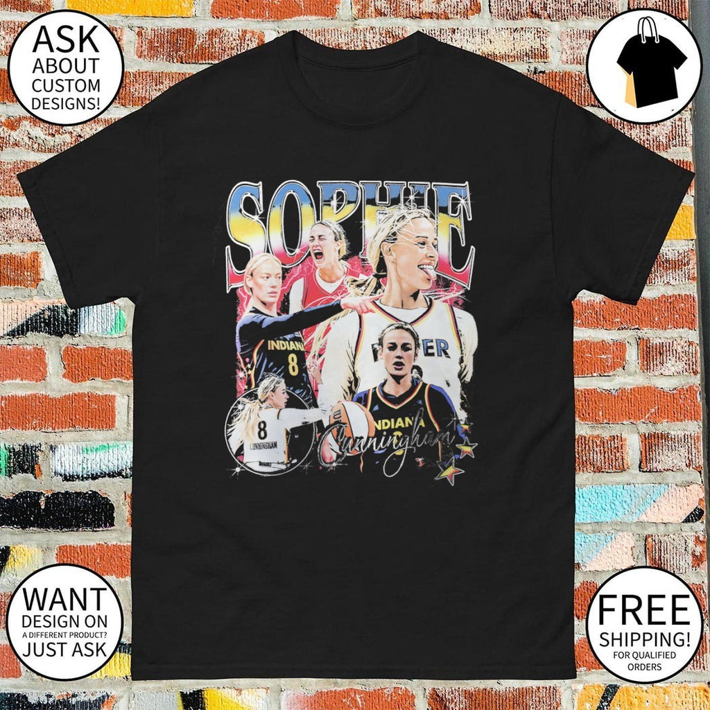 Sophie Cunningham Indiana Fever Basketball WNBA 2026 graphic vintage shirt