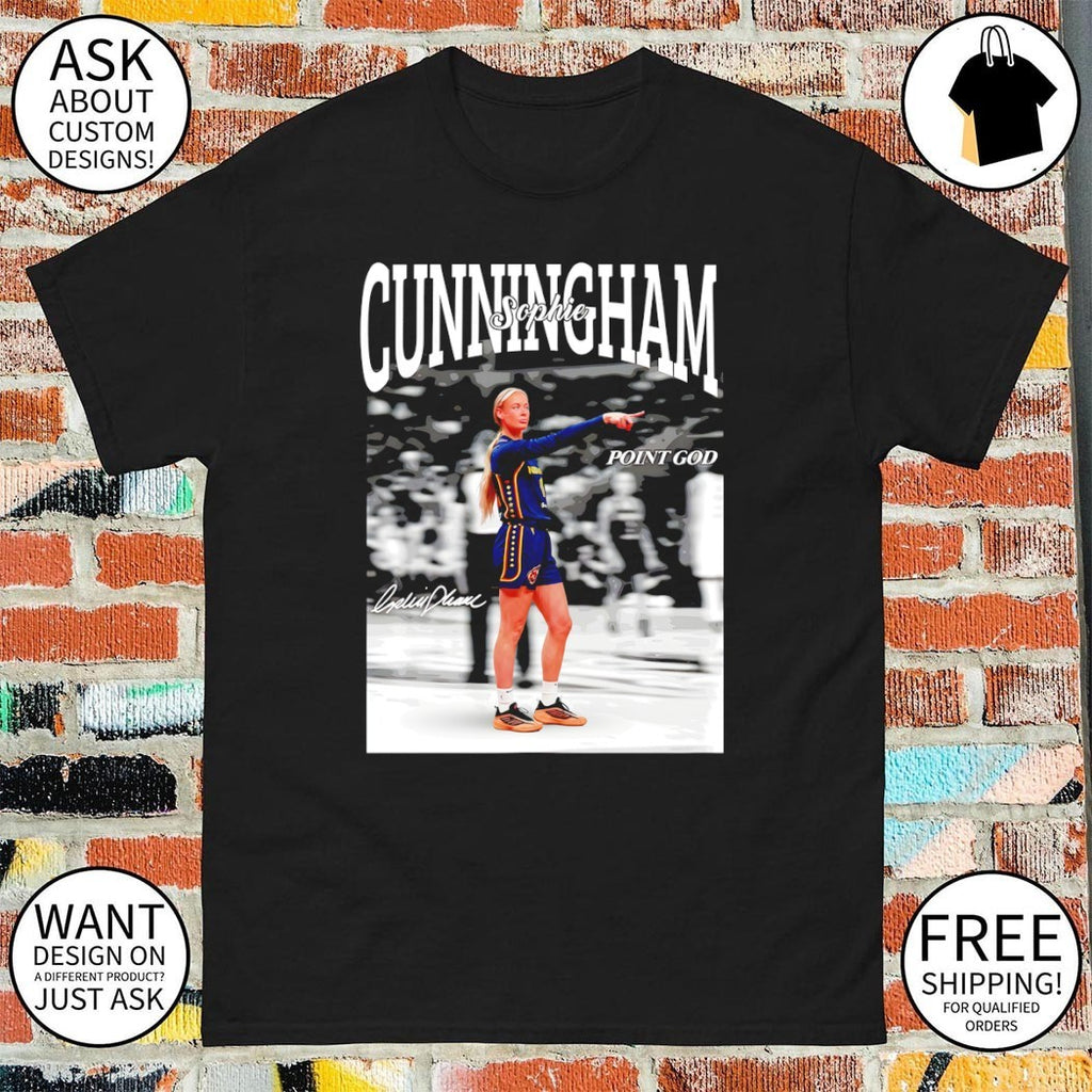Sophie Cunningham Indiana Fever WNBA Point God signature shirt