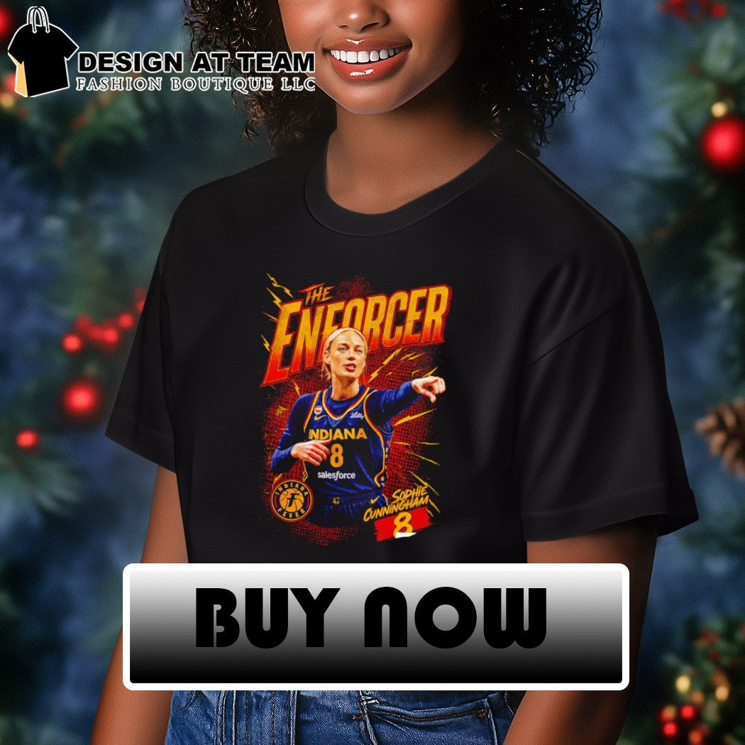 Sophie Cunningham Indiana Fever basketball player The Enforcer sports shirt