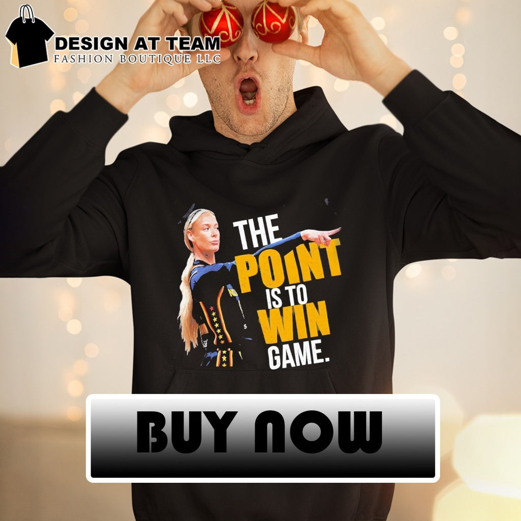 Sophie Cunningham No 8 the point is to win game Indiana Fever Basketball WNBA 2026 shirt