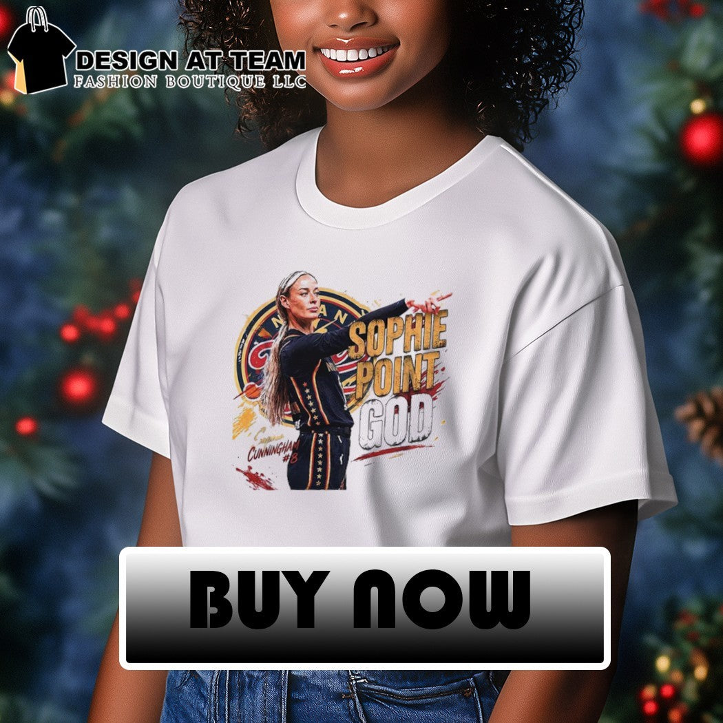 Sophie Cunningham Point God #8 Indiana Fever shirt