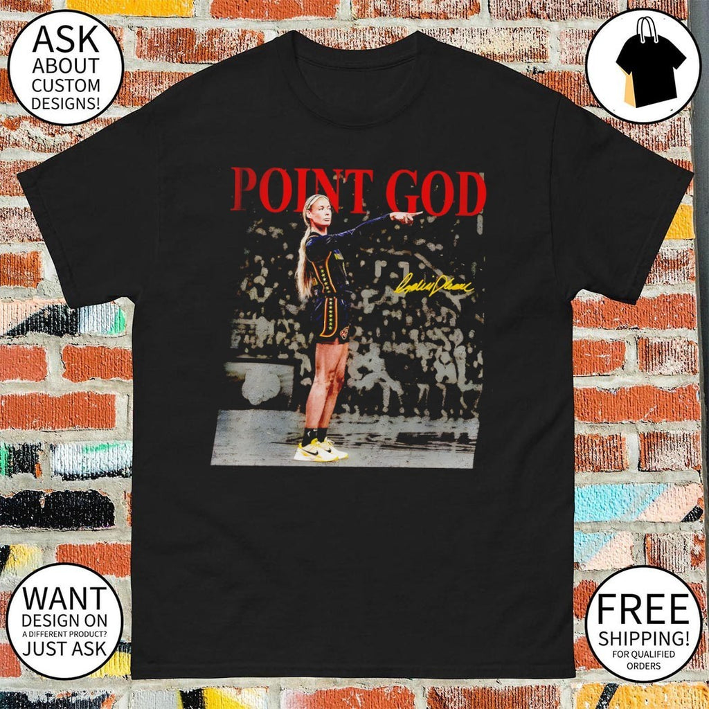 Sophie Cunningham Point God Indiana Fever WNBA Basketball signature shirt