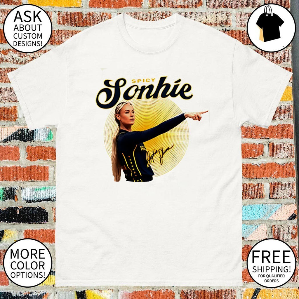 Sophie Cunningham Point God Spicy Sonhie signature graphic shirt