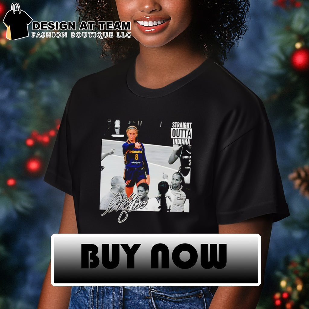 Sophie Cunningham Point God Straight Outta Indiana Indiana Fever WNBA Basketball 2026 signature shirt