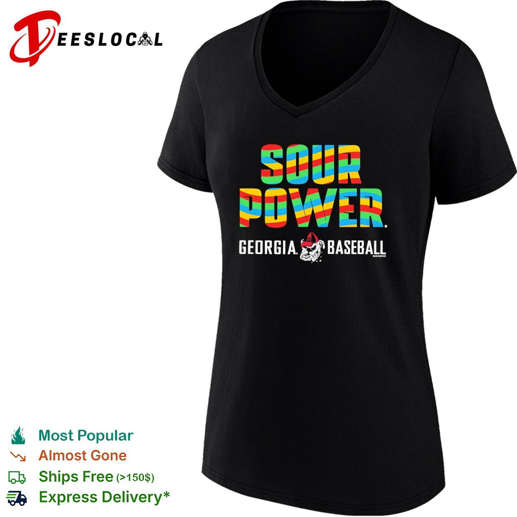 Sour Power Georgia Bulldog Mascot shirt