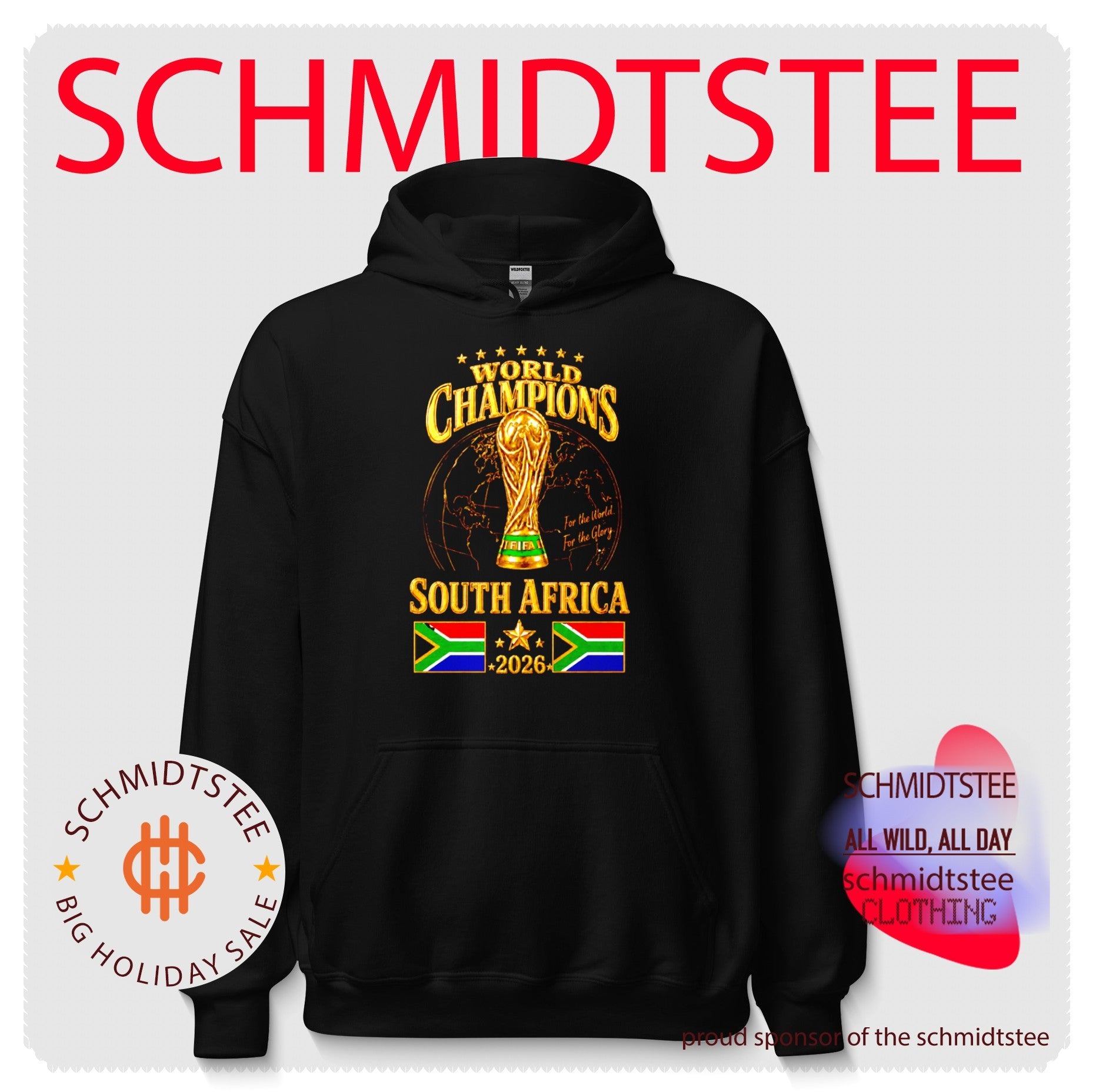 South Africa 2026 World Champions For The World For The Glory shirt