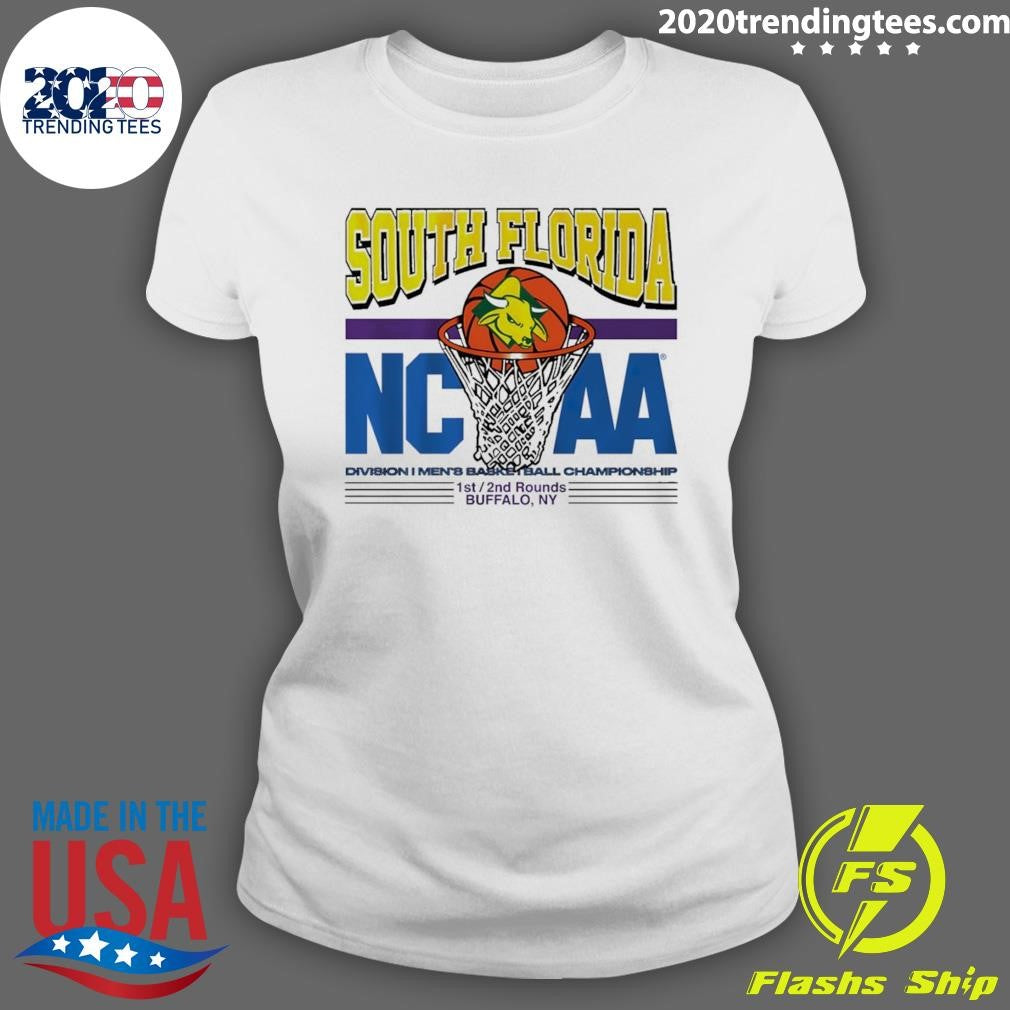 South Florida Bulls Men’s Basketball Division I 2026 Ncaa Tournament Shirt