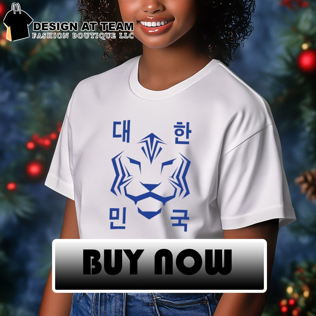 South Korea FC Dae Han Min Guk 2026 World Cup National Football logo shirt